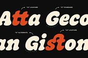 Katty Bake - Bold Retro Serif Font, a Serif Font by Typia Nesia (Thumbnail 3 of 10)
