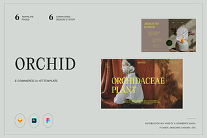 Orchid | E-commerce UI KIT Template