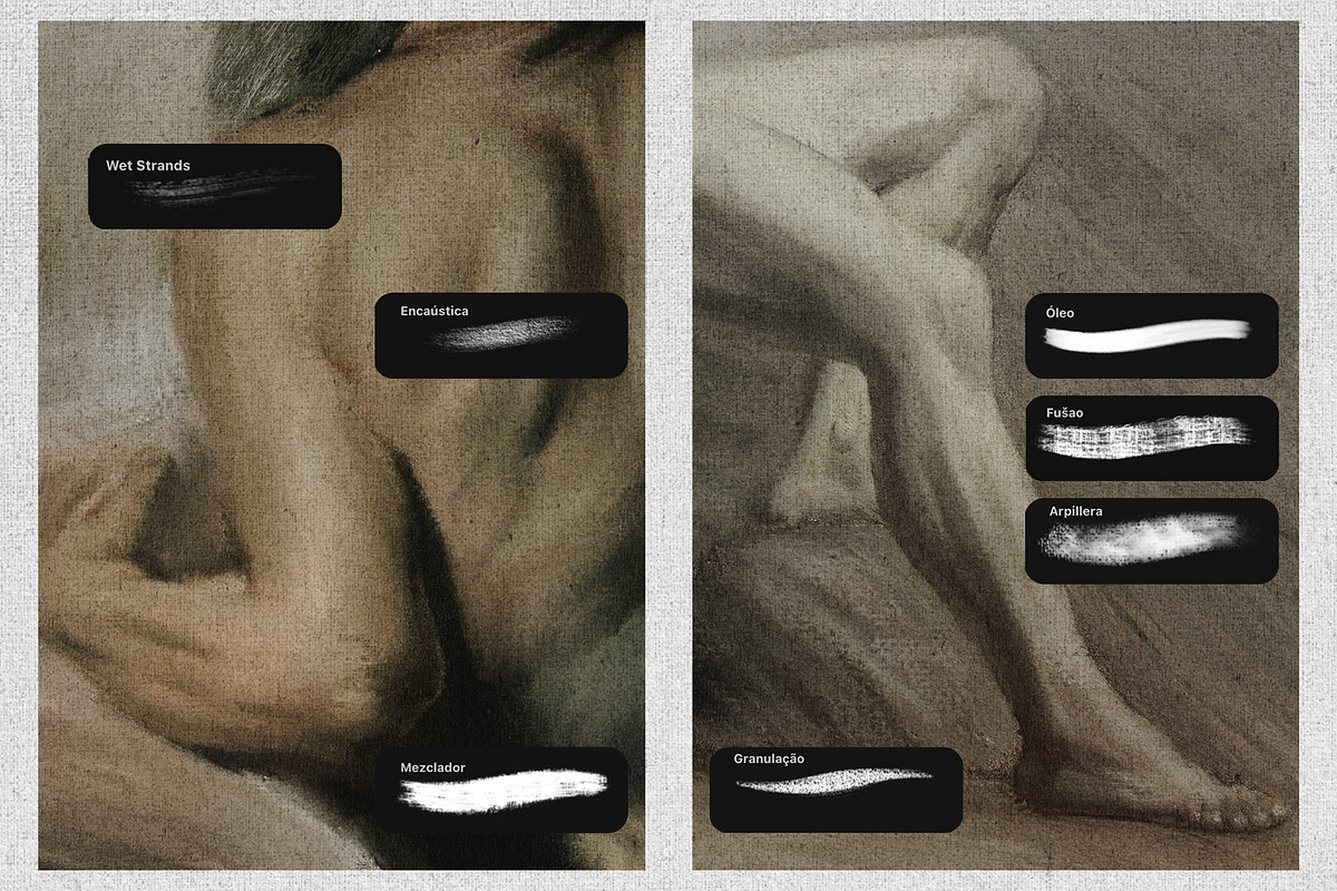 Procreate Old Masters Legacy, a Brush Add-On by Brush Moment (Photo 7 of 19)