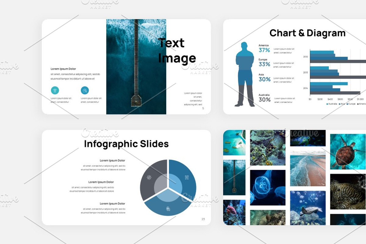Ocean Scape Presentation, a Presentation Template by Interpitch (Photo 4 of 8)