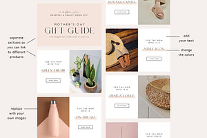 Mother's Day Gift Guide Email