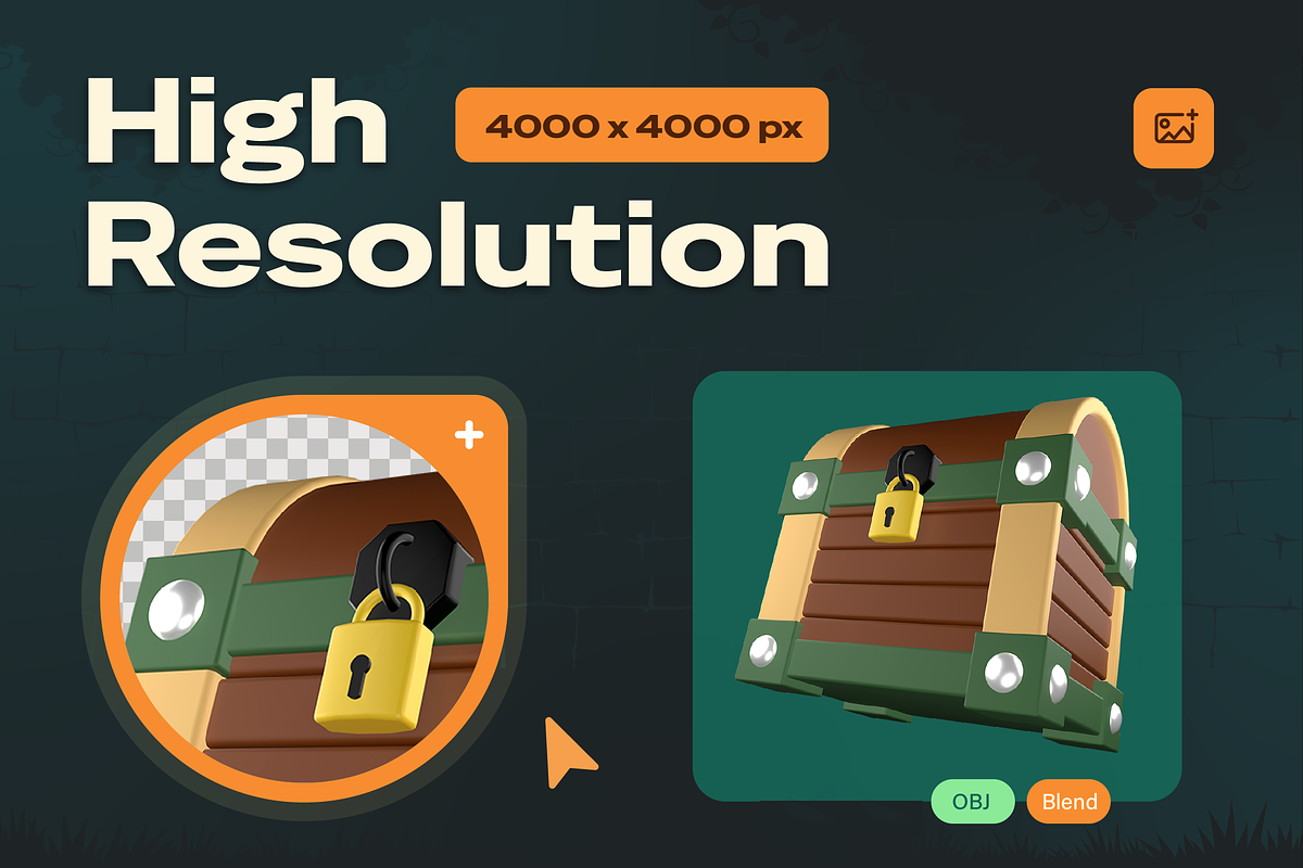 Game Asset 3D Icon, an Object 3D Model by Burntilldead (Photo 3 of 7)