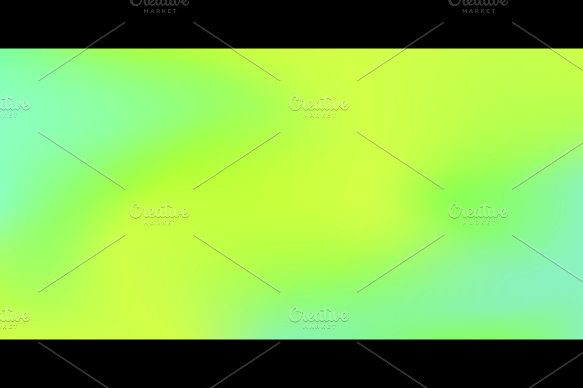 Vivid neon lime, soft green bg, a Decorative Illustration by Buch&Bee (Photo 3 of 3)
