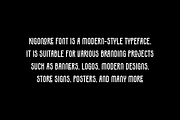 Kigonore - Tall Ligatures Font, a Sans Serif Font by QR Design Studio (Thumbnail 5 of 8)