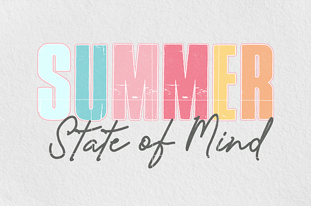 Summer State of Mind Sublimation