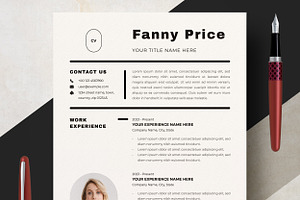 Vibrant Resume Design For Creatives