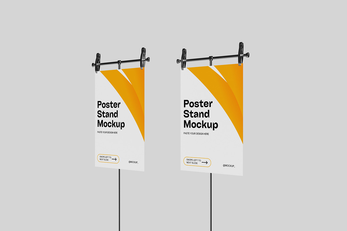 Stand Poster Mockup, a Product Mockup by AnasStudio (Photo 3 of 4)