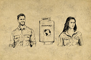Vintage Travel Illustrations, an Icon by Hatch Design Workshop (Thumbnail 6 of 10)