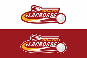 Lacrosse badge logo, a Branding & Logo Template by swarnstudio