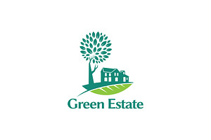Green Estate - Real Estate Logo, a Branding & Logo Template by ashenterprise