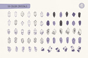 Mystical Crystals Hand Drawn Set, an Object Graphic by Alena Koval (Thumbnail 3 of 18)