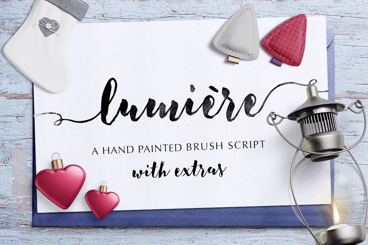 Lumiere Font + Extras
