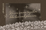 Royale Magnolia Romantic Vintage Duo, a Script Font by Tyasify (Thumbnail 13 of 15)