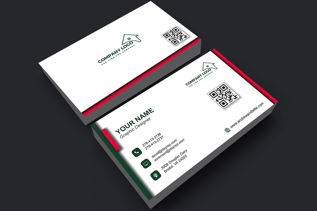 Modern Digital Business Card preview 4