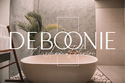 Boowie || Modern minimalist elegant., a Sans Serif Font by typeline studio (Thumbnail 2 of 10)