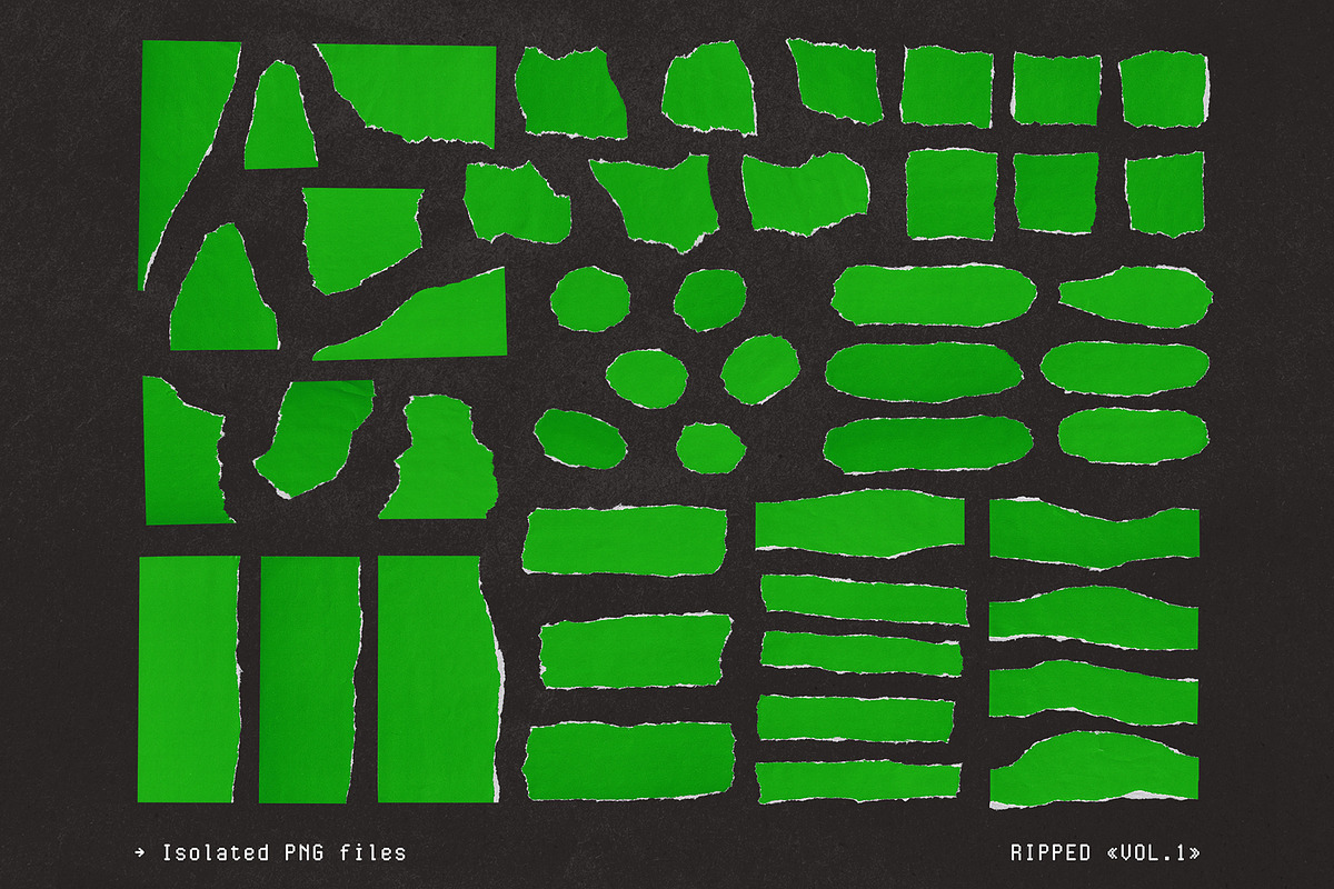 200+ Torn Paper Textures, a Texture Graphic by Indie Beginning (Photo 3 of 5)