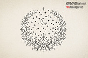 Hand Drawn Mystic & Celestial Bundle, an Object Graphic by GlitterCraft (Thumbnail 35 of 41)