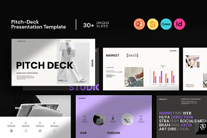 Business Pitch-Deck Presentation, a Presentation Template by Studio Industry