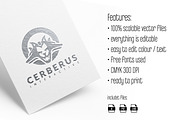 CERBERUS Logo, a Branding & Logo Template by vectorlogos89 (Thumbnail 1 of 2)