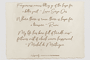 Hosperity Font, a Handwritten Font by Letterhanna Studio (Thumbnail 11 of 13)