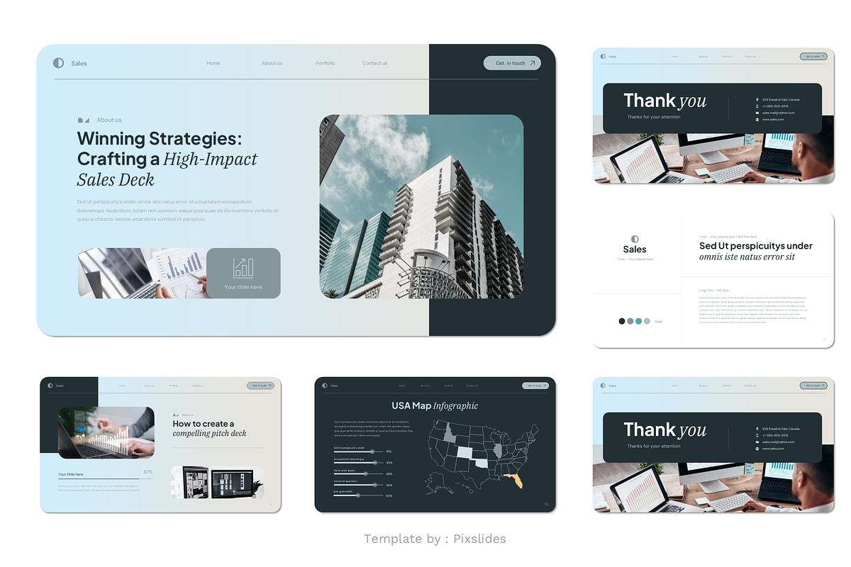 Sales Deck Keynote, a Presentation Template by Pixslides (Photo 4 of 4)