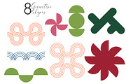 Nature Abstractions - Watercolor Set, a Texture Illustration by WBS Design (Thumbnail 10 of 13)