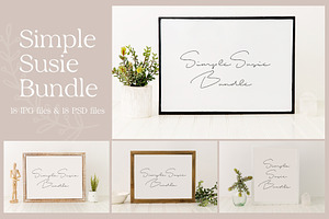 Simple Frame Mock Up Bundle