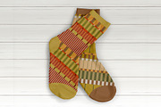 Cozy autumn geometric patterns, a Pattern Graphic by Tani Kuzminka (Thumbnail 23 of 25)