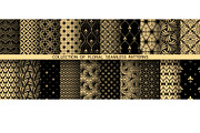 Geometric floral set of patterns, a Pattern Graphic by RODINA (Thumbnail 1 of 3)