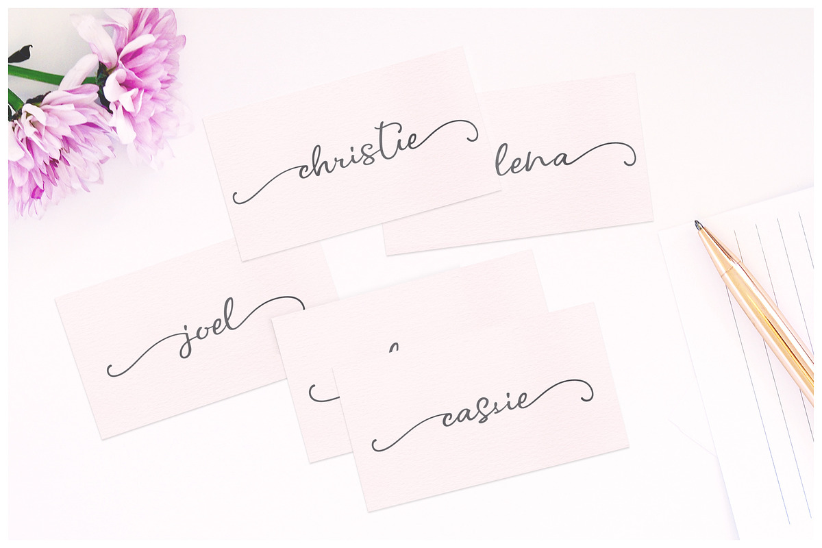 Ever After | Modern Calligraphy Font preview 6