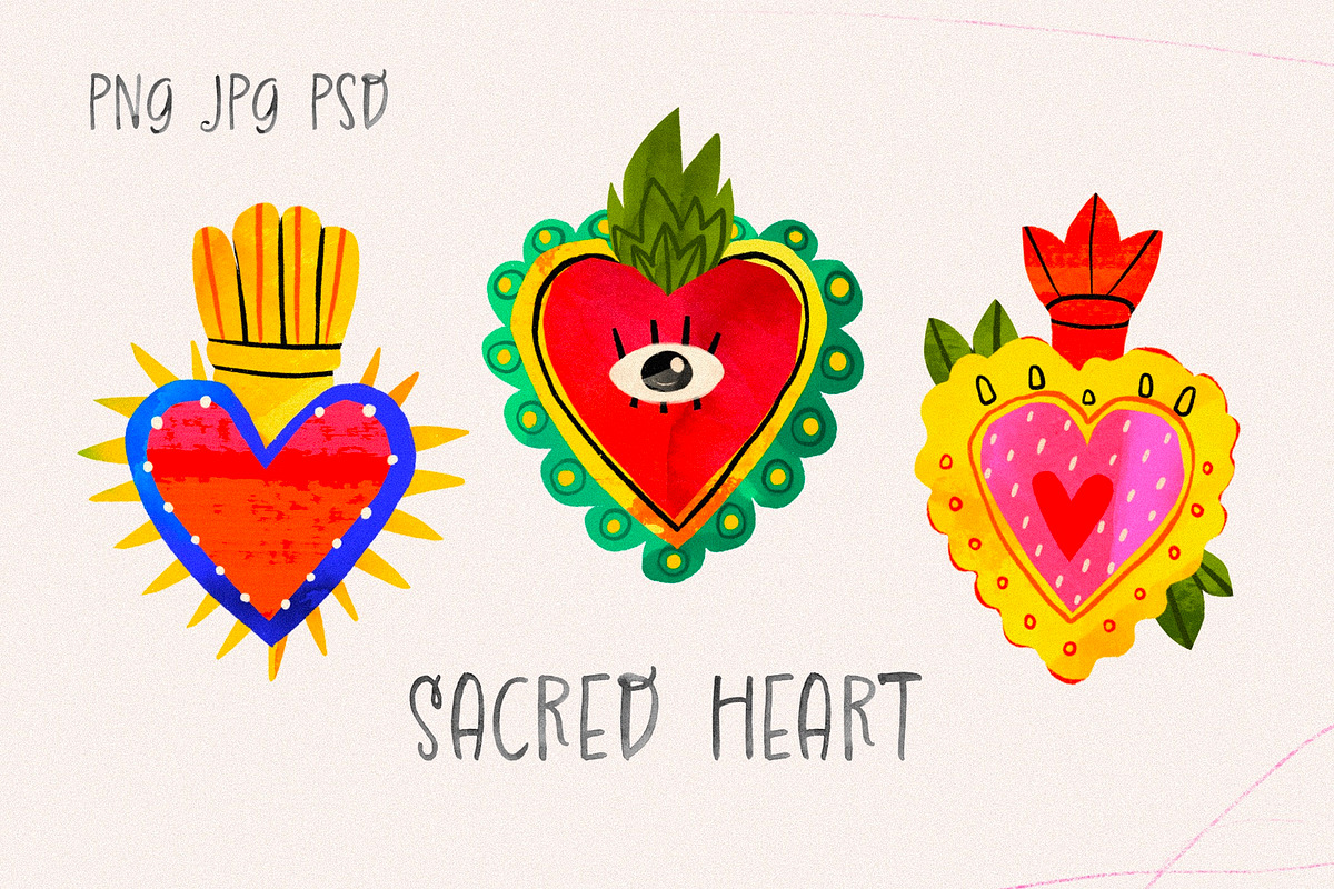 Sacred heart, an Object Illustration by Twisted Tail (Photo 2 of 4)
