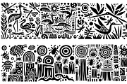 Vintage Dinosaur Folk Art, a Decorative Illustration by devastd (Thumbnail 20 of 28)