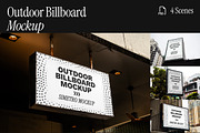 Billboard Outdoor Mockup, an Advertising Mockup by Simetrica Labs (Thumbnail 1 of 3)