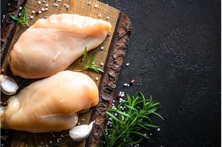 Chicken fillet breast with spices, a Food & Drink Photo by Nadia-nb