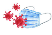 COVID-19 illustrations, a Healthcare Illustration by ViolettaKh (Thumbnail 3 of 3)