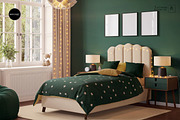 Kids Bedroom Wallpaper, Bedding v2, a Household Mockup by Mocart (Thumbnail 6 of 10)