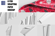 Wrapping Paper Mockup 6 PSD, a Packaging Mockup by GraphicVil (Thumbnail 2 of 9)
