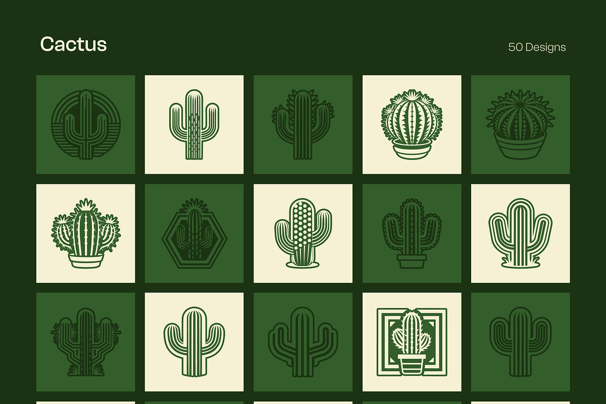 Nature Logo Bundle, a Solid Icon by Creative Stall (Photo 31 of 36)