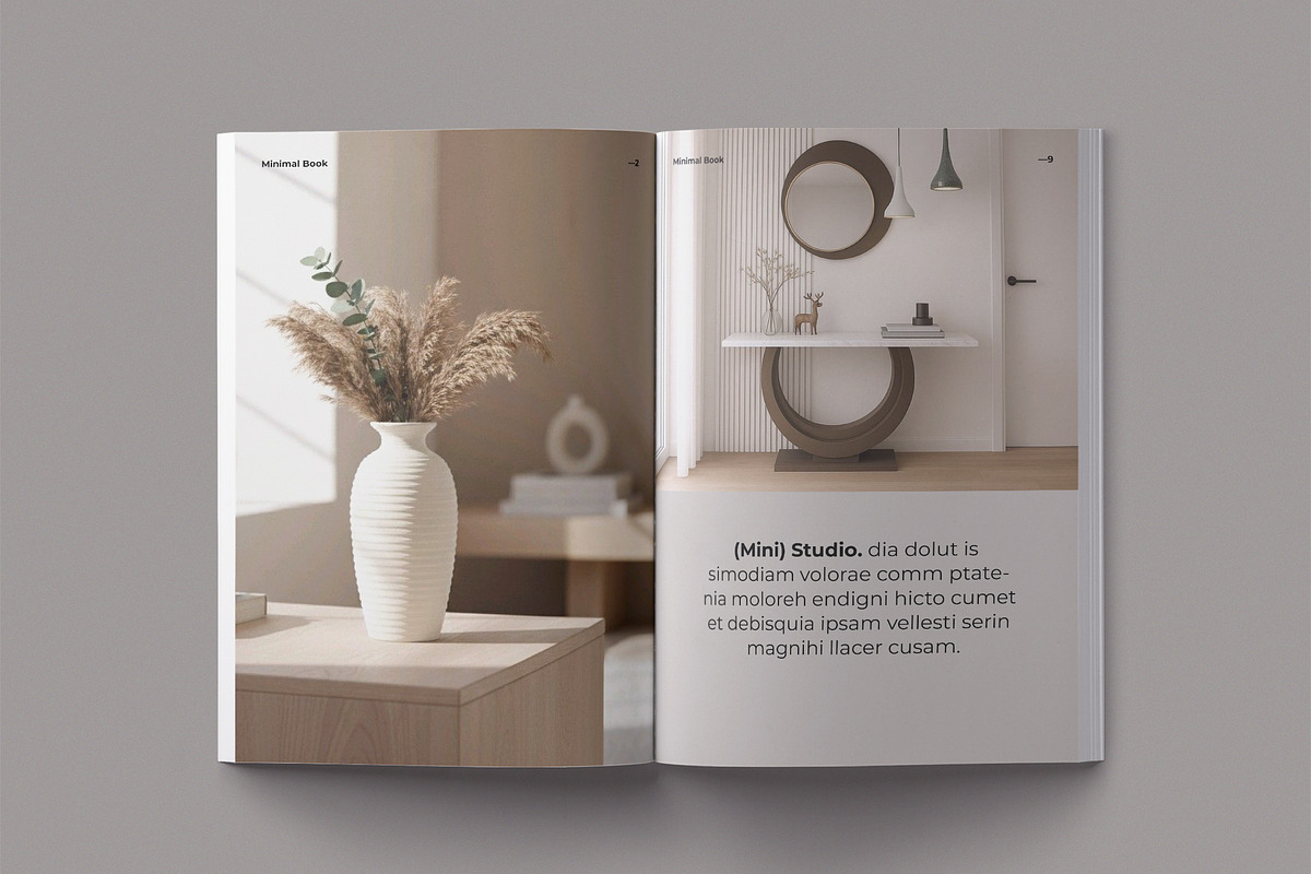 Minimal Editorial Book Layout -Canva, a Magazine Template by TemplateFolio-Shop (Photo 6 of 24)
