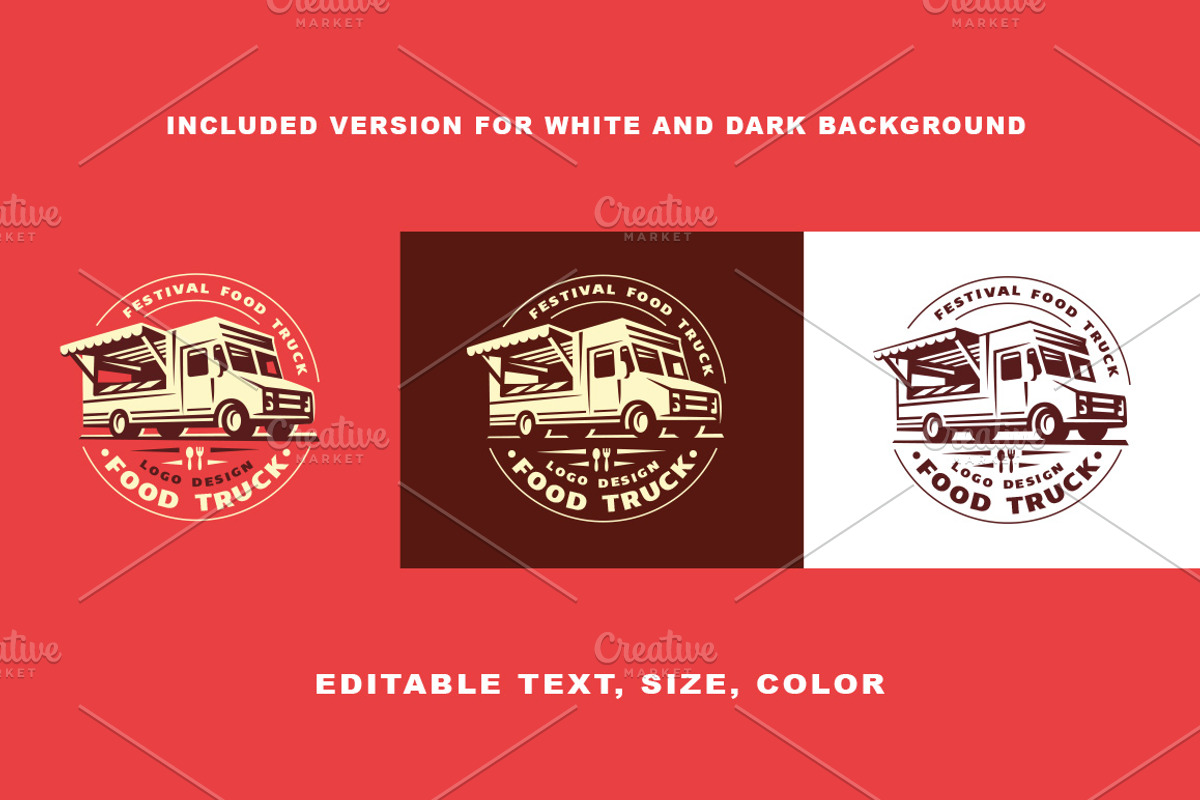 Food Truck logo, a Branding & Logo Template by SODESIGN (Photo 2 of 3)