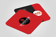 Small Social Card Template, a Business Card Template by Psd Templates (Thumbnail 2 of 3)
