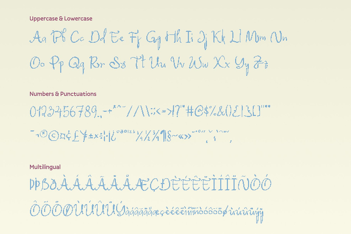 CS Belluga Disco, a Handwritten Font by Craft Supply Co. (Photo 8 of 8)