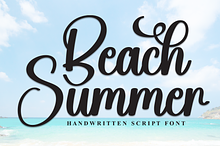 Beach Summer | Script Font
