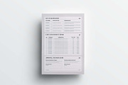 Scope Of Work | MS Word & Indesign, a Stationery Template by design_hut (Thumbnail 5 of 7)