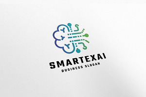 Smart Ai Data System Logo, a Branding & Logo Template by Design_Planet