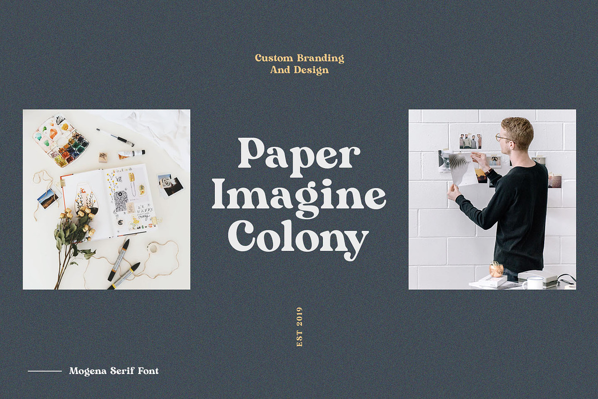 Mogena - Modern Serif Font preview 4