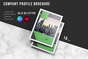 Company Profile Brochure Template, a Brochure Template by Template Shop (Thumbnail 1 of 11)