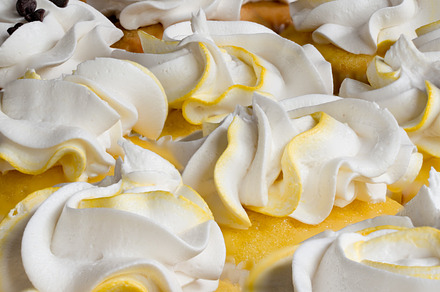 Decorated Lemon Cupcakes, a Background Photo by Clinton Weaver