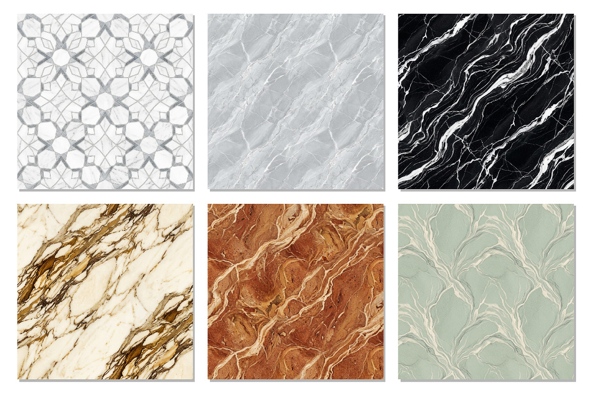 Luxury Marble Digital Paper, a Texture Graphic by Dream Creation (Photo 5 of 7)