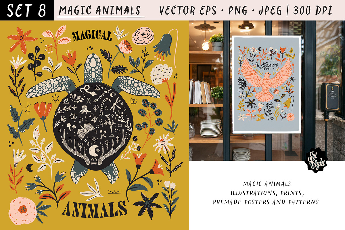 Botany & Halloween mystery BUNDLE, a Decorative Illustration by Ruslana Lubenets (Photo 42 of 47)